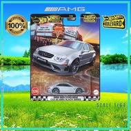 HOT WHEELS PREMIUM BOULEVARD 2008 MERCEDES BENZ CLK 63 AMG BLACK SERIES 126