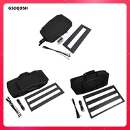 [gsdqdsh] Guitar Pedal Pedalboard Pedalboard with Storage Bag Multifunction Sturdy Bass