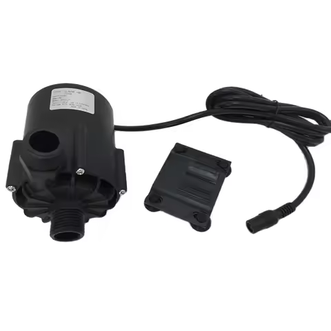 JT-60B Solar Brushless Water Pump DC 12V 24V Submersible Booster Pump Max 3000L/H