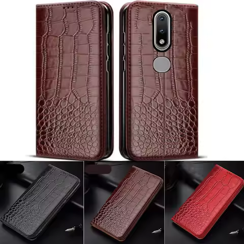 Wallet Case For Nokia 5.4 2.4 3.4 5.3 2.3 7.2 6.2 3.2 7.1 3.1 5.1 6.1 8.1 Plus X71 X5 X6 Magnetic Fl