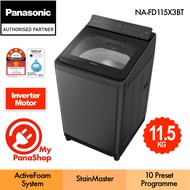 Panasonic TD Inverter Washer Top Load Washing Machine ( 11.5 KG ) NA-FD115X3BT / NAFD115X3BT
