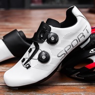 รองเท้าปั่นจักรยานไม่มีล็อกรองเท้าปั่นจักรยานใหม่รองเท้ากันลื่นรองเท้าสำหรับปั่นจักรยานสำหรับผู้ชายกลางแจ้ง Sepatu Road Bike รองเท้าสำหรับปั่นจักรยานรองเท้ากีฬาปั่นจักรยานมืออาชีพพื้นรองเท้ายางสำหรับผู้ชาย