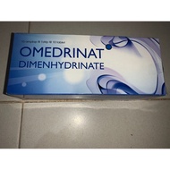 Omedrinat 50MG 100tablet Mutia/VERTIGO Medicine Relieves Nausea And Vomiting