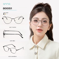 Fashionable eyeglass frames with lenses that change color when exposed to 0 degree sunlight ANNA cat