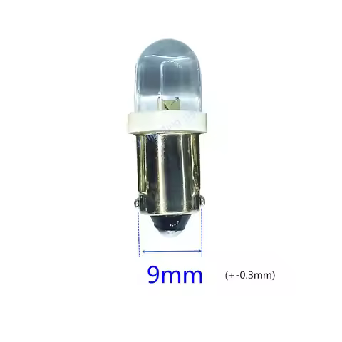 5pcs BA9S LED bulb DC3V BA9S 3V LED BA9S 4.5V LED Bulb BA9S 6V blue led DC6V BA9S 12V Indicator bulb