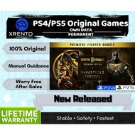 ⚡PS4/PS5⚡Play Station Store Games Mortal Kombat 11 Ultimate Fighter Bundle Justice 2 Murah Download 