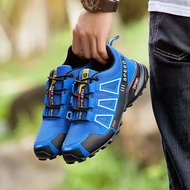 Solomon รองเท้าผู้ชายรองเท้าผ้าใบสำหรับขี่จักรยานกลางแจ้งผู้ชายรองเท้าวิ่งลำลองขนาด39-47