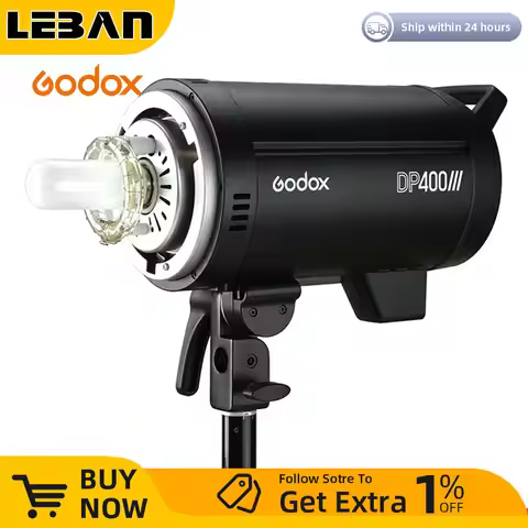 Godox DP400III 400W GN80 2.4G Built-in X System Studio Strobe Flash Light