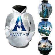 【Best value】 Kids Adults Avatar 2 The Way Of Water Cosplay Hoodie 3d Printed Costume Hooded Coat Pul