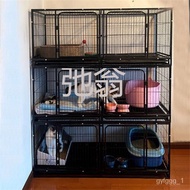 pFlying Cat Breeding Cage Three-Layer Cat Cage Rabbit Pigeon Breeding Cage Chicken Cage Breeding Cage Small Dog Dog