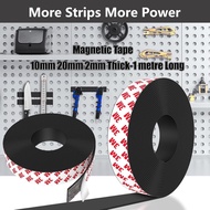 Magnetic Tape, Magnet Tape Roll with 3M Strong Adhesive Backing, Perfect for Craft DIY Projects, Whi