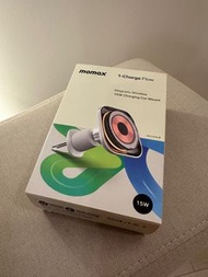 MOMAX 1-Charge Flow 磁吸無線充電車載支架