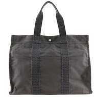 【日本直送】愛馬仕 HERMES Air Line Tote GM 托特包 尼龍帆布 灰色 男女皆宜【二手】