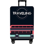 WUJIAONIAO Travel Luggage Cover Baggage Suitcase Cover Protector Skins 18-32 Inch (TRAVELING, L (for