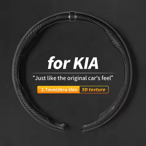Car Steering Wheel Protector Cover 38cm Accessories For KIA Sportage Forte Cerato Optima Carnival KX