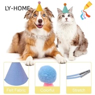 LIAOYING Cone Hats, 6pcs Set Lightweight Mini Party Hats,  Colorful Party Hats Birthday