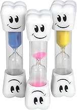 2 Minute Sand Toothbrush Timer for Kids, 2-Minute Hourglass Set of 2 (Assorted) (Pack of 2).