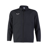 เสื้อแจ็คเก็ตตัดต่อข้างซิป รหัส 020686 (สีดำ)