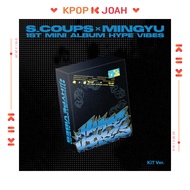 (KiT ver.) S.COUPS X MINGYU of SEVENTEEN (SVT) [HYPE VIBES] 1st Mini Album (29th Sep.2025)