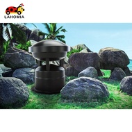[lahomia] Outdoor Garden Yard Speakers 11''/9'' Size, 2 Way 70V-110V - Black/Green