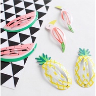 PA0105 KSTYLE 3D CHIC PASTEL HAIRCLIP (2PCS)