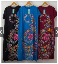 DASTER KENCANA UNGU SUPER JUMBO LD120 - LD140 / BAJU TIDUR WANITA SUPER JUMBO / LABEL BIRU MURAH MER