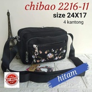 Tas Slempang Chibao 2216-11 Motif Bunga Tas Slempang Wanita Chibao