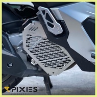 ∱ ♝ ✁ H2C RADIATOR COVER for HONDA ADV 160 / PCX 160 / CLICK 160