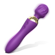 Vibrator Adult Sex Toys, Vibrator Wand Massager with 24 vibrate Setting and Dual 4D Motors, Waterpro