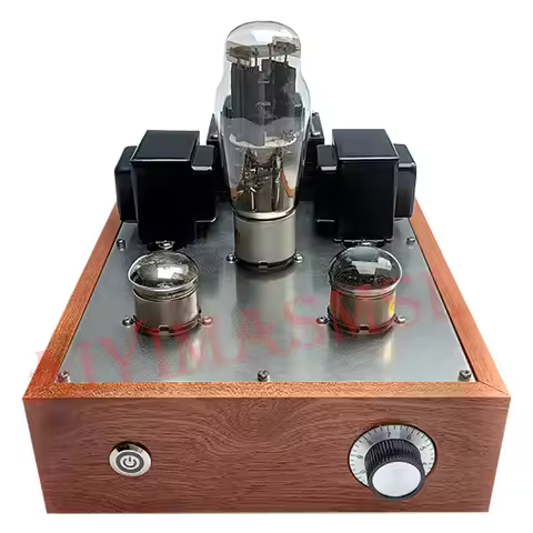 AIYIMA SMSL 717A 5U4G Tube Rectifier Pure Handmade Vacuum Tube Preamplifier No Noise Bottom ALPS Sol