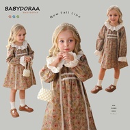 [Babydoraa] DS-223 DuduCream Top Quality Girls' Dress for Ages 1-8 Years - Fashion