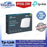Tp-Link TPL-EAP225 Omada AC1350 MU-MIMO Gigabit Ceiling Mount Wireless Access Point, Works with 802.