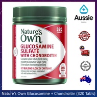NATURE'S OWN Glucosamine Sulfate With Chondroitin - Joint Health Supplement - 320 Tablets