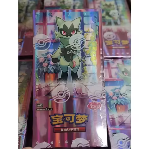 Original Pokemon Gem Pack Vol 5 Booster Box PTCG Simplified Chinese PTCG Gem Pack Vol 4 3 2 1 Gempac