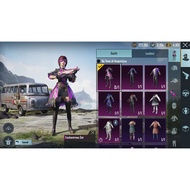 Akaun PUBG Account Z939 Encahntress Set Femme Fatele Set