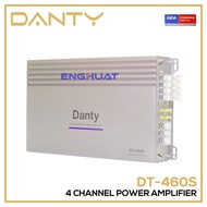 DANTY DT-460S | 4 Channel Power Amplifier | Original DANTY Car Amplifier 4CH Power Amp 4 Channel Amp