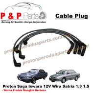 Spark Plug Wire / Cable - Proton Saga 12 Valve Wira Satria 1.3 1.5 Carburetor Injection MMC