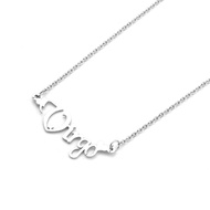 HD308 virgo zodiac necklace August 23 to September 22