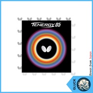 Butterfly Table Tennis Rubber Tenegy 05 High Tension Black (278) Ultra Thick 05800 [Direct from Japa