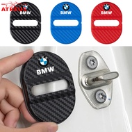 4Pcs BMW Car Door Lock Protection Cover Anti Scratch Door Lock Shock Absorber Decoration Accessories