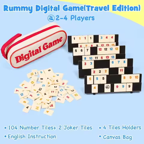Standard Israeli Mahjong, Digital Mahjong Cards, Rummy Classic Table Game, Leisure Gathering Multipl