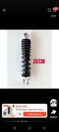Shock metic ceper Beat Mio Vario all Motor Metic Ceper