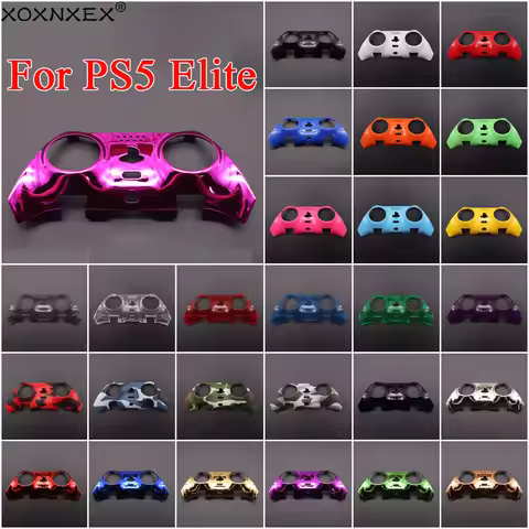 Replacement Strip Faceplate For PS5 DualSense Edge Controller DIY Housing Shell Case Cover Gamepad D