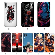 OPPO A17 k A58 A78 A18 A3 Pro A3X A80 5g Realme C35 c55 narzo N55 U15 NARUTO Soft black phone case