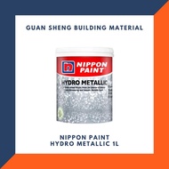 Nippon Hydro Metallic Water Base Acrylic Paint 1L, Wall/Wood/Iron