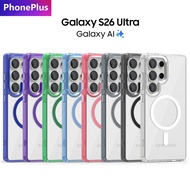 MOCOME Clear Case Magnetic Samsung S26 Ultra/S26Ultra/S25/S25Ultra/S24/S24Ultra Wireless Charging Ma