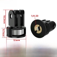 Phụ Kiện Máy Ảnh Thể Thao Mini 1/4 Tấm Lót Chuyển Đổi Gopro 11 10 Đế Chuyển Gimbals Tấm Lót Chuyển Đ