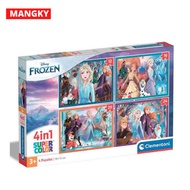 Clementoni 4In1 Frozen Puzzle
