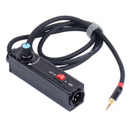 Stereo Ground Loop Isolator 3.5mm to XLR Audio Isolator Audio Noise Isolator Noise Suppressor Isolat