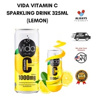 VIDA C VITAMIN C 1000MG SPARKLING DRINK 325ML (LEMON)